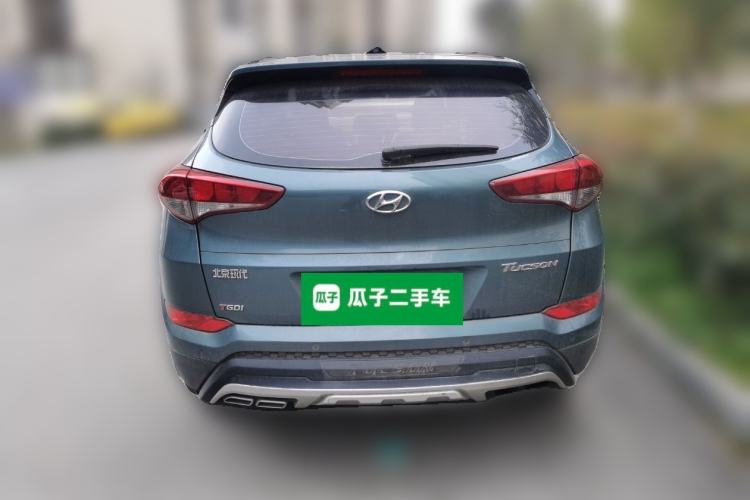 Used Hyundai Tucson 2015 1.6T Dual-Clutch Two-Wheel-Drive Smart Model Rear