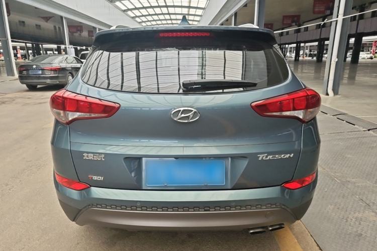 Used Hyundai Tucson 2015 1.6T Dual-Clutch Two-Wheel-Drive Smart Model Rear