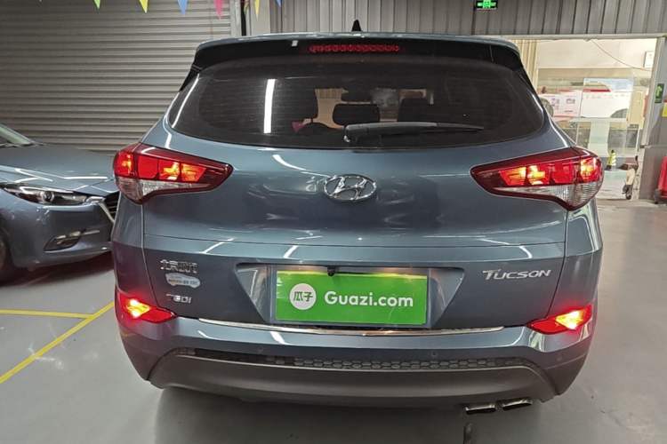 Used Hyundai Tucson 2015 1.6T Dual-Clutch Two-Wheel-Drive Smart Model Rear