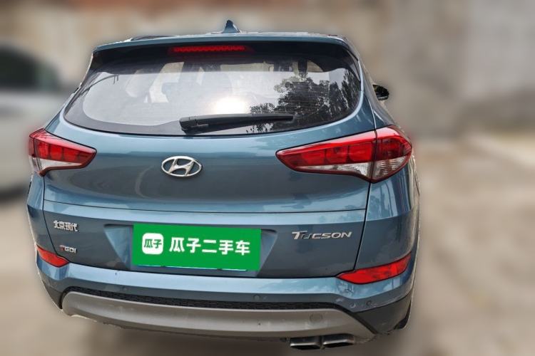 Used Hyundai Tucson 2015 1.6T Dual-Clutch Two-Wheel-Drive Smart Model Rear