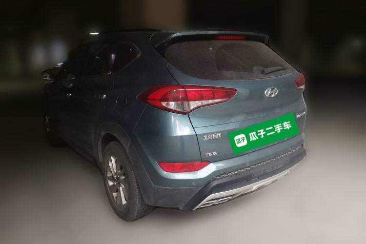 Used Hyundai Tucson 2015 1.6T Dual-Clutch Two-Wheel-Drive Smart Model Rear Left 45 Deg