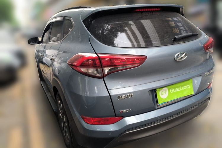 Used Hyundai Tucson 2015 1.6T Dual-Clutch Four-Wheel Drive Flagship Model Rear Left 45 Deg