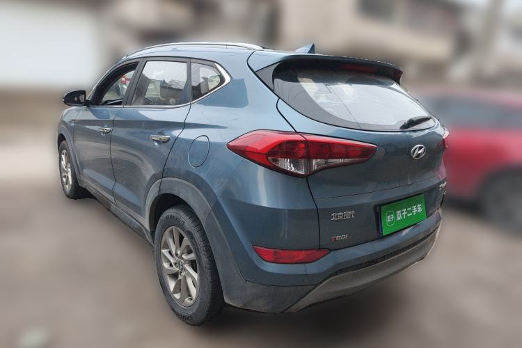 Used Hyundai Tucson 2015 1.6T Dual-Clutch Two-Wheel-Drive Smart Model Rear Left 45 Deg