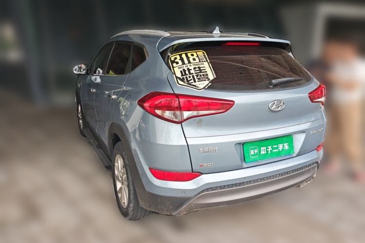 Used Hyundai Tucson 2015 1.6T Dual-Clutch Two-Wheel-Drive Smart Model Rear Left 45 Deg