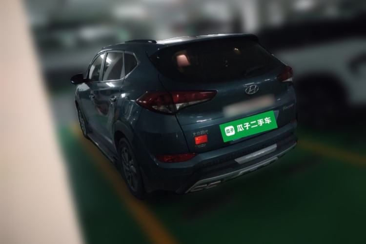 Used Hyundai Tucson 2015 1.6T Dual-Clutch Two-Wheel-Drive Smart Model Rear Left 45 Deg