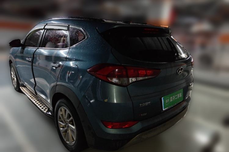 Used Hyundai Tucson 2015 1.6T Dual-Clutch Two-Wheel-Drive Smart Model Rear Left 45 Deg