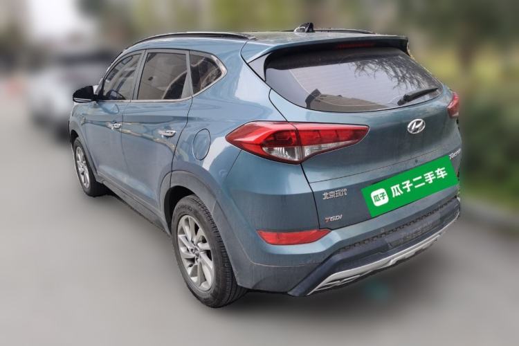 Used Hyundai Tucson 2015 1.6T Dual-Clutch Two-Wheel-Drive Smart Model Rear Left 45 Deg