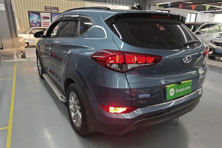 Used Hyundai Tucson 2015 1.6T Dual-Clutch Two-Wheel-Drive Smart Model Rear Left 45 Deg