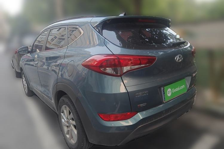 Used Hyundai Tucson 2015 1.6T Dual-Clutch Two-Wheel-Drive Smart Model Rear Left 45 Deg