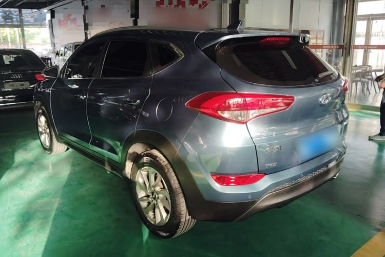 Used Hyundai Tucson 2015 1.6T Dual-Clutch Two-Wheel-Drive Smart Model Rear Left 45 Deg