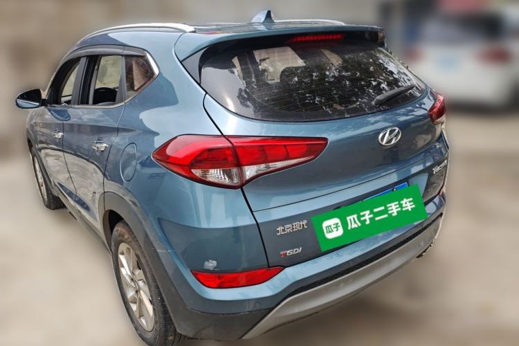 Used Hyundai Tucson 2015 1.6T Dual-Clutch Two-Wheel-Drive Smart Model Rear Left 45 Deg