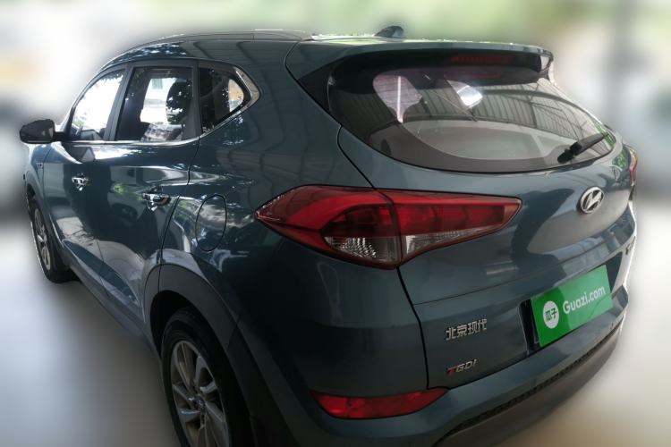 Used Hyundai Tucson 2015 1.6T Dual-Clutch Two-Wheel-Drive Smart Model Rear Left 45 Deg