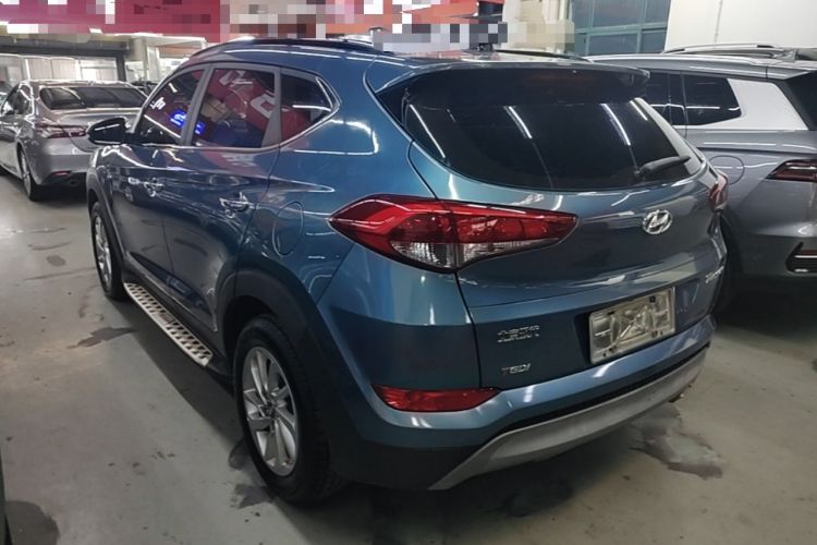 Used Hyundai Tucson 2015 1.6T Dual-Clutch Two-Wheel-Drive Smart Model Rear Left 45 Deg