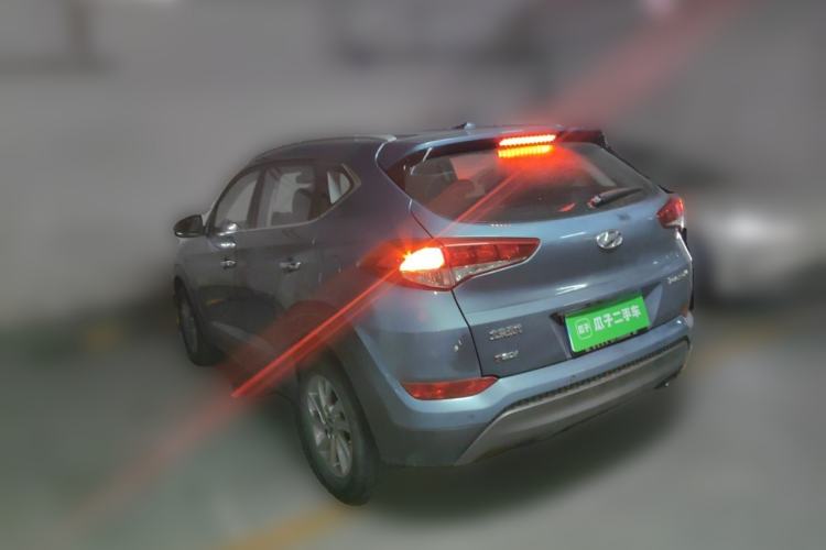 Used Hyundai Tucson 2015 1.6T Dual-Clutch Two-Wheel-Drive Smart Model Rear Left 45 Deg