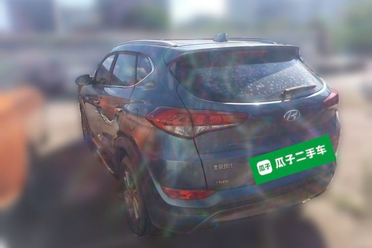 Used Hyundai Tucson 2015 1.6T Dual-Clutch Two-Wheel-Drive Smart Model Rear Left 45 Deg