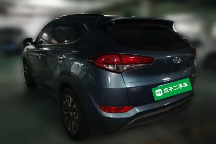 Used Hyundai Tucson 2015 1.6T Dual-Clutch Four-Wheel Drive Flagship Model Rear Left 45 Deg