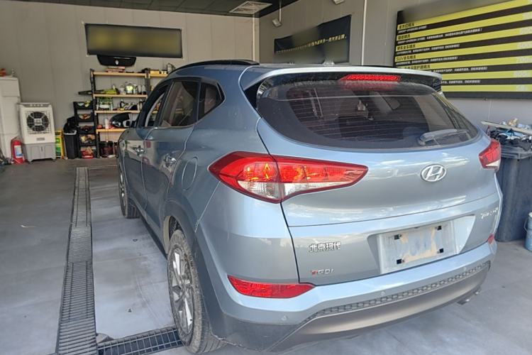 Used Hyundai Tucson 2015 1.6T Dual-Clutch Two-Wheel-Drive Smart Model Rear Left 45 Deg