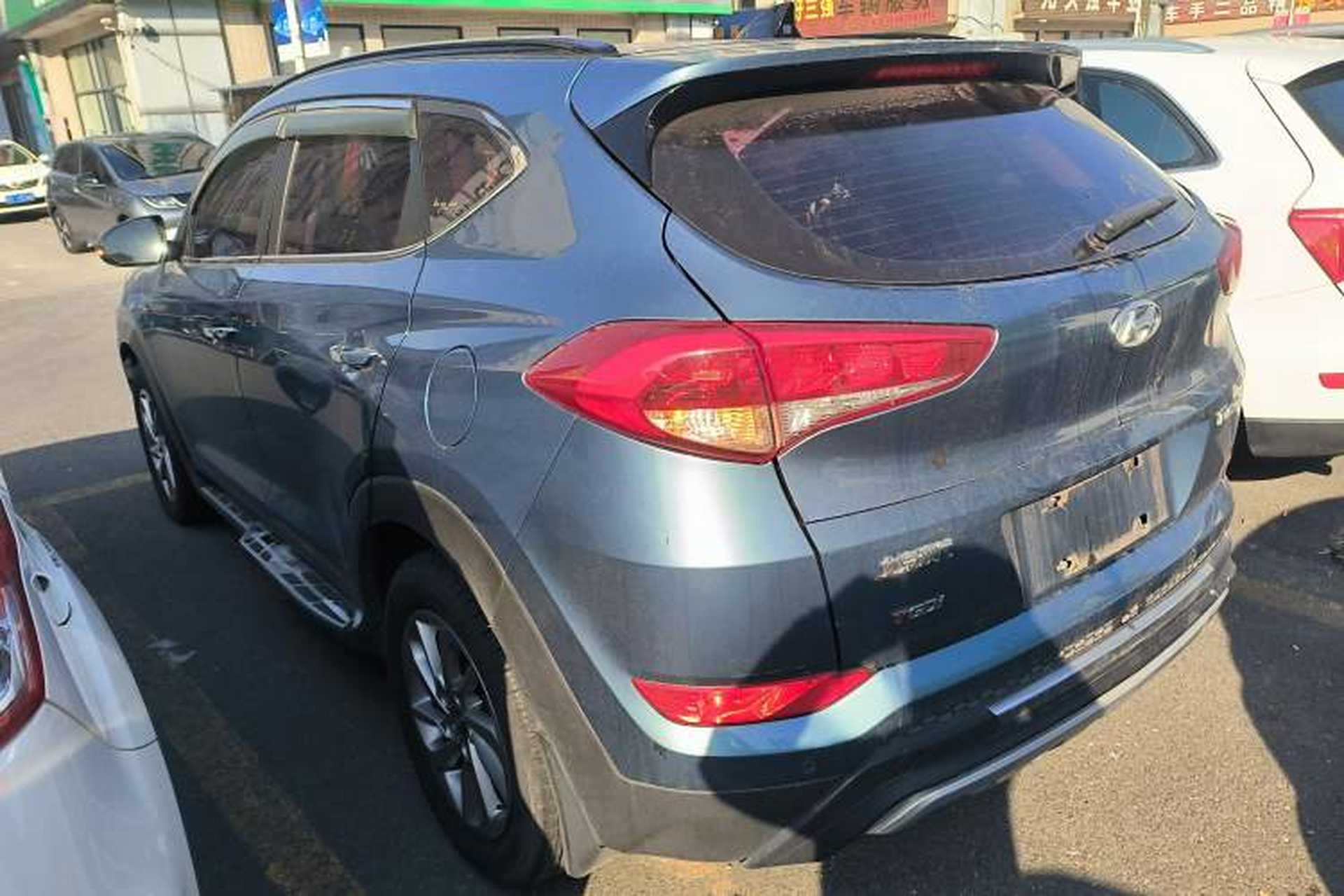 Used Hyundai Tucson 2015 1.6T Dual-Clutch Two-Wheel-Drive Smart Model Rear Left 45 Deg