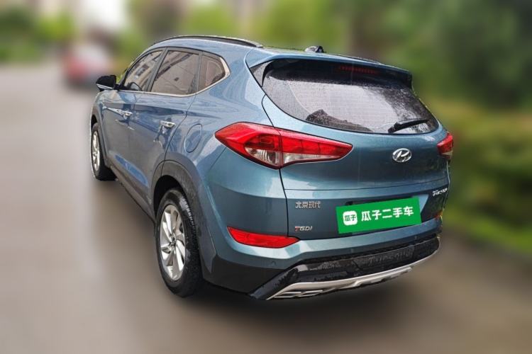Used Hyundai Tucson 2015 1.6T Dual-Clutch Two-Wheel-Drive Smart Model Rear Left 45 Deg