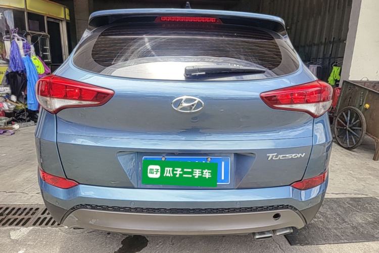 Used Hyundai Tucson 2015 1.6T Dual-Clutch Two-Wheel-Drive Smart Model Rear