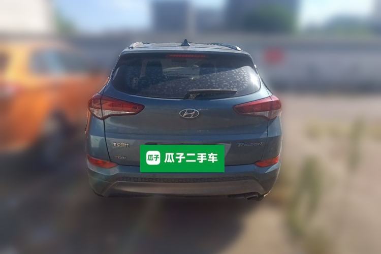 Used Hyundai Tucson 2015 1.6T Dual-Clutch Two-Wheel-Drive Smart Model Rear