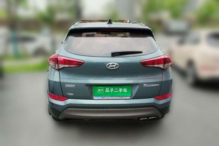 Used Hyundai Tucson 2015 1.6T Dual-Clutch Two-Wheel-Drive Smart Model Rear