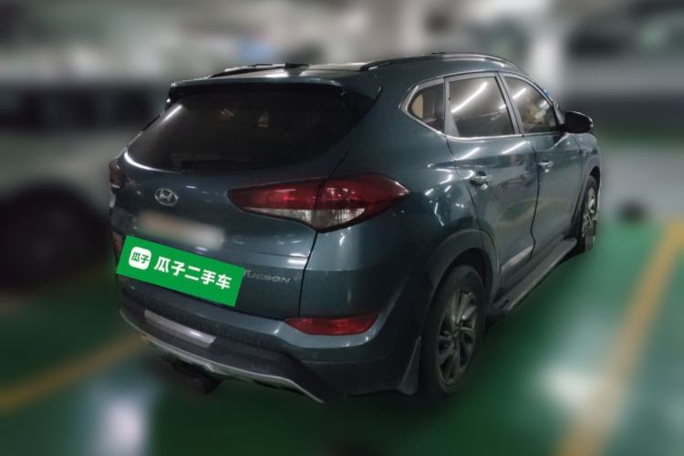 Used Hyundai Tucson 2015 1.6T Dual-Clutch Two-Wheel-Drive Smart Model Rear Right 45 Deg