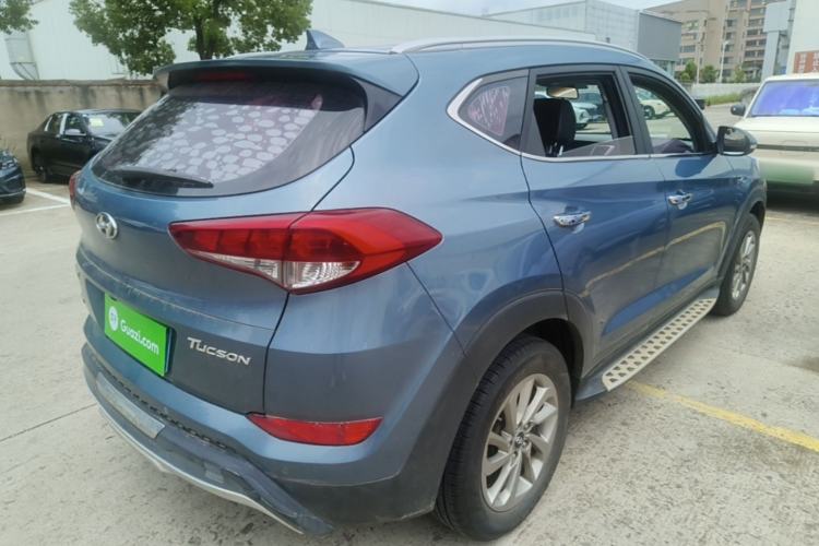 Used Hyundai Tucson 2015 1.6T Dual-Clutch Two-Wheel-Drive Smart Model Rear Right 45 Deg