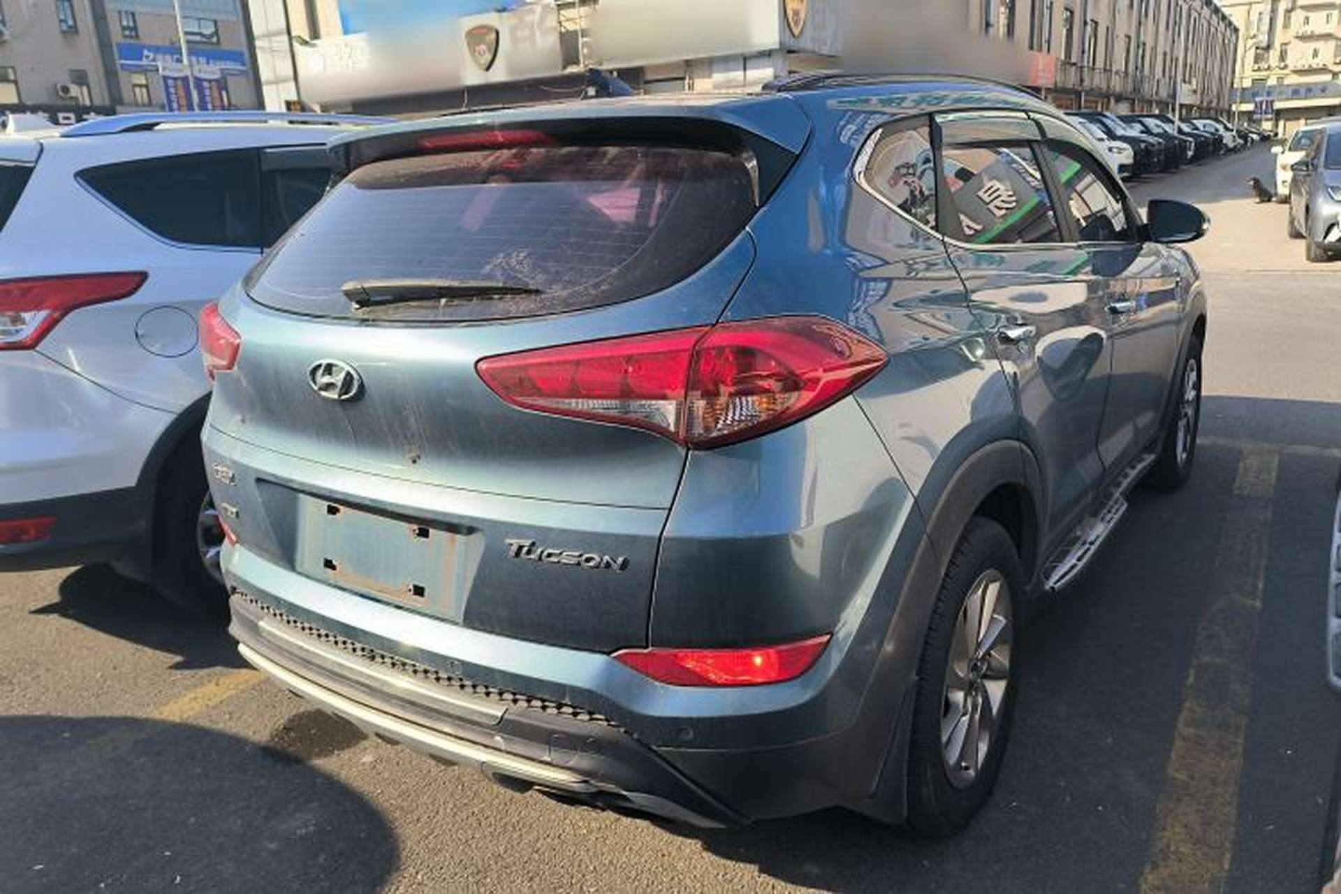 Used Hyundai Tucson 2015 1.6T Dual-Clutch Two-Wheel-Drive Smart Model Rear Right 45 Deg