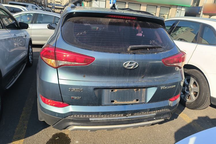 Used Hyundai Tucson 2015 1.6T Dual-Clutch Two-Wheel-Drive Smart Model Rear
