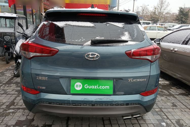 Used Hyundai Tucson 2015 1.6T Dual-Clutch Two-Wheel-Drive Smart Model Rear