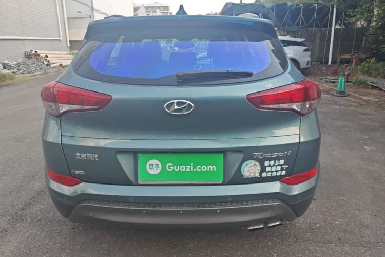 Used Hyundai Tucson 2015 1.6T Dual-Clutch Two-Wheel-Drive Smart Model Rear