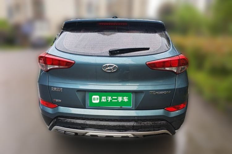 Used Hyundai Tucson 2015 1.6T Dual-Clutch Two-Wheel-Drive Smart Model Rear