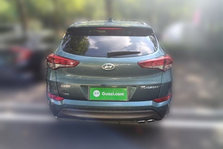 Used Hyundai Tucson 2015 1.6T Dual-Clutch Two-Wheel-Drive Smart Model Rear