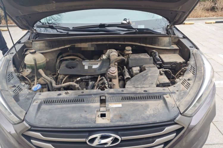 Used Hyundai Tucson 2015 1.6T Dual-Clutch Two-Wheel-Drive Smart Model Engine Bay