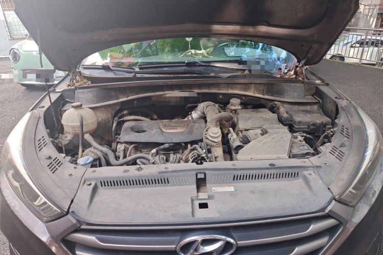 Used Hyundai Tucson 2015 1.6T Dual-Clutch Two-Wheel-Drive Smart Model Engine Bay