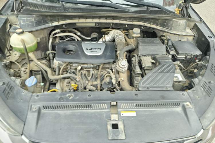 Used Hyundai Tucson 2015 1.6T Dual-Clutch Two-Wheel-Drive Smart Model Engine Bay