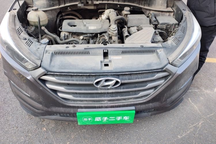 Used Hyundai Tucson 2015 1.6T Dual-Clutch Two-Wheel-Drive Smart Model Engine Bay