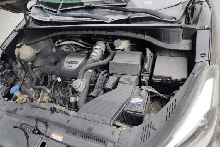 Used Hyundai Tucson 2015 1.6T Dual-Clutch Two-Wheel-Drive Smart Model Engine Bay Left