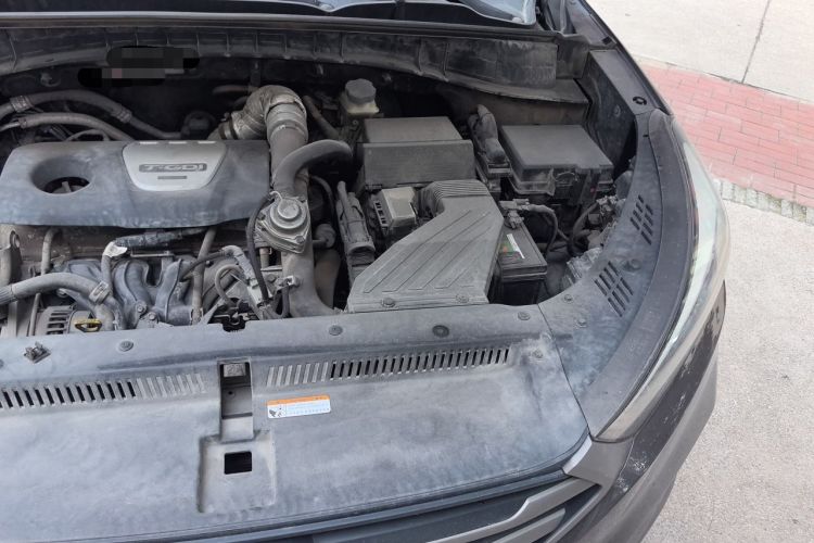 Used Hyundai Tucson 2015 1.6T Dual-Clutch Two-Wheel-Drive Smart Model Engine Bay Left