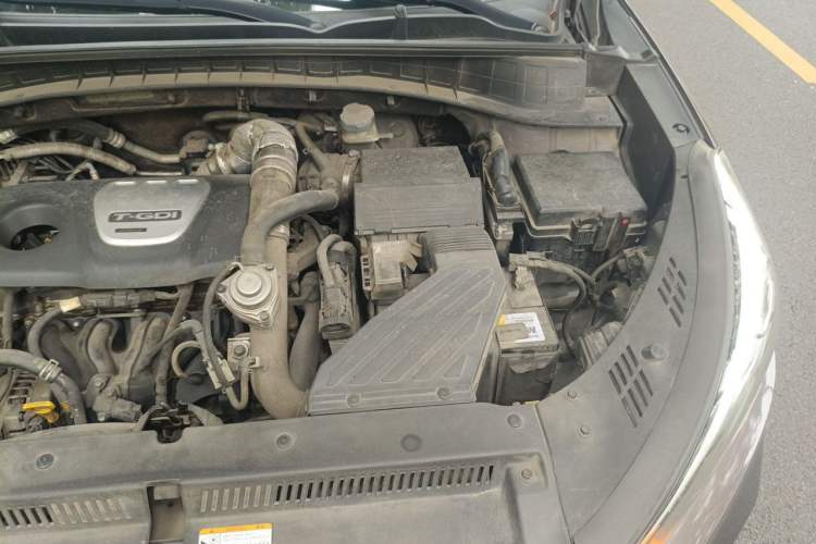 Used Hyundai Tucson 2015 1.6T Dual-Clutch Two-Wheel-Drive Smart Model Engine Bay Left