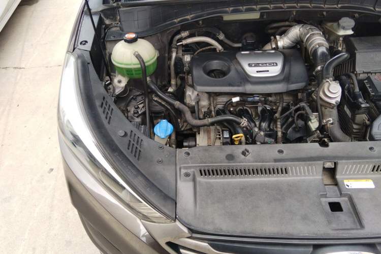 Used Hyundai Tucson 2015 1.6T Dual-Clutch Two-Wheel-Drive Smart Model Engine Bay Right