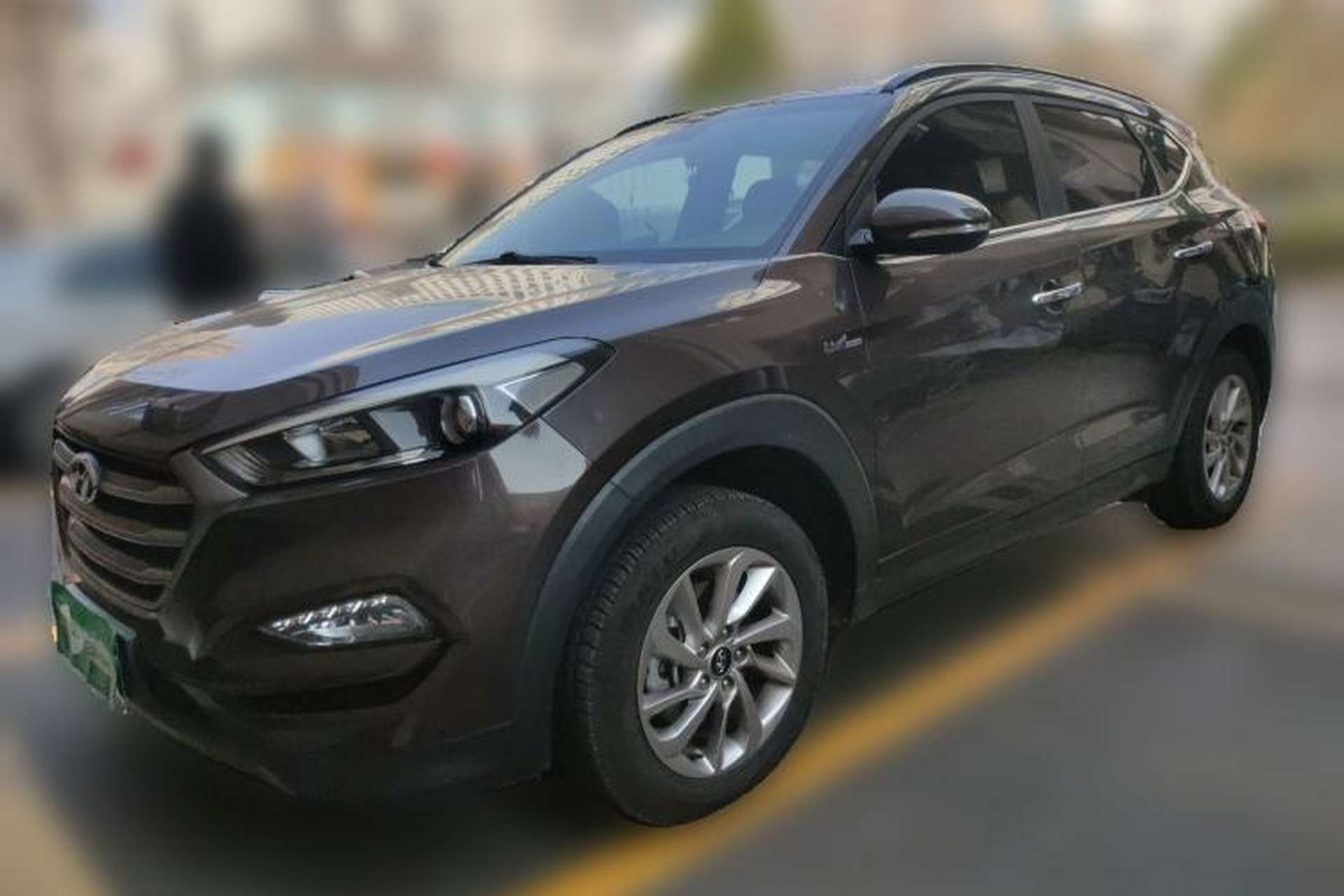 Used Hyundai Tucson 2015 1.6T Dual-Clutch Two-Wheel-Drive Smart Model Front Left 45 Deg