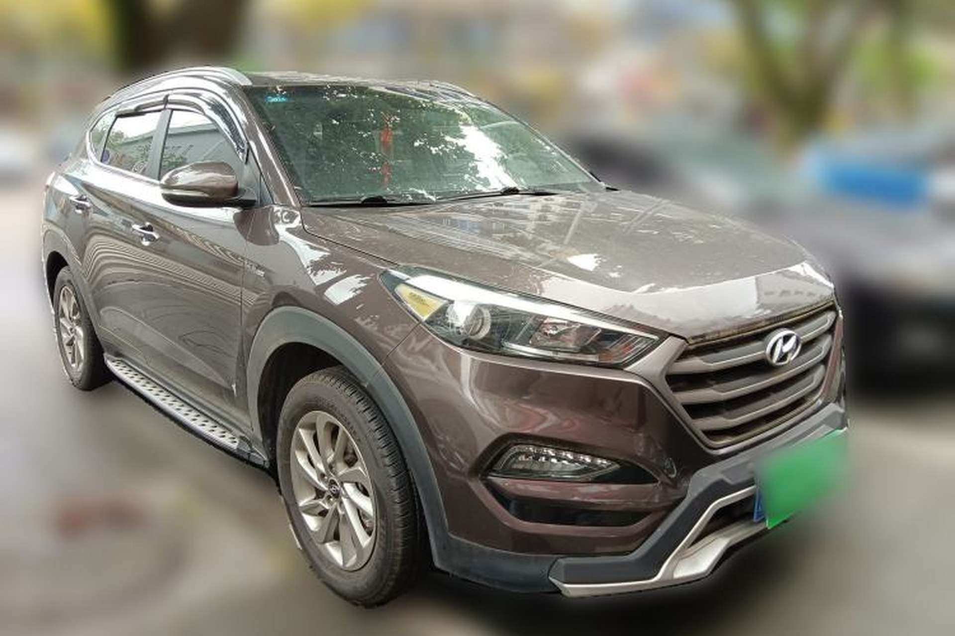 Used Hyundai Tucson 2015 1.6T Dual-Clutch Two-Wheel-Drive Smart Model Front Right 45 Deg