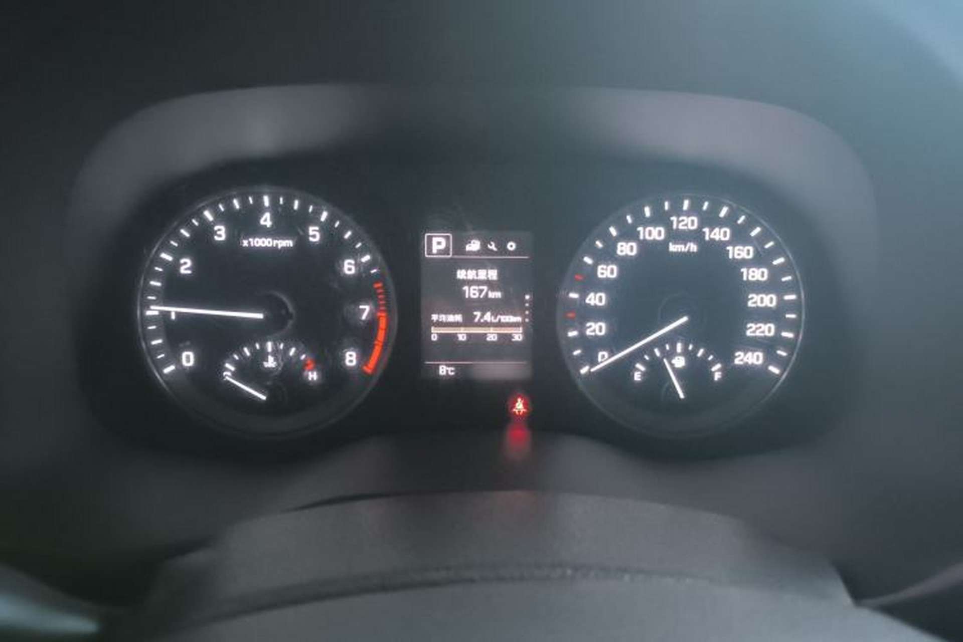 Used Hyundai Tucson 2015 1.6T Dual-Clutch Two-Wheel-Drive Smart Model Instrument Cluster