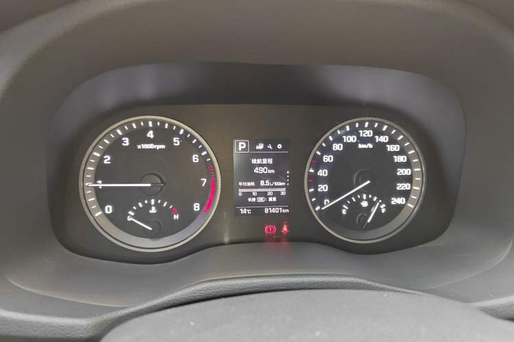 Used Hyundai Tucson 2015 1.6T Dual-Clutch All-Wheel-Drive Premium Model Instrument Cluster