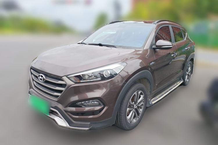 Used Hyundai Tucson 2015 1.6T Dual-Clutch Two-Wheel-Drive Leading Model Guazi used car, China used car export, Used car for sale, Used cars, Cheapest cars for sale