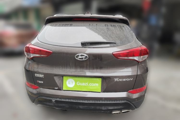 Used Hyundai Tucson 2015 1.6T Dual-Clutch Two-Wheel-Drive Smart Model Rear