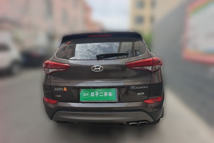 Used Hyundai Tucson 2015 1.6T Dual-Clutch Two-Wheel-Drive Leading Model Rear