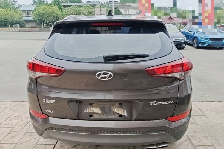 Used Hyundai Tucson 2015 1.6T Dual-Clutch Two-Wheel-Drive Smart Model Rear